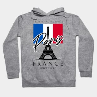 I Love Paris Eiffel Tower France French Souvenir Hoodie